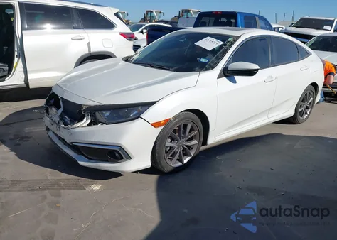 2021 Honda Civic Ex-L from USA, damaged, VIN 19XFC1F71ME000890